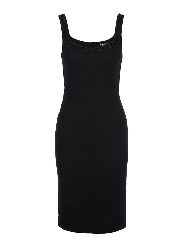 Twinset-ps828c-Black-Dress