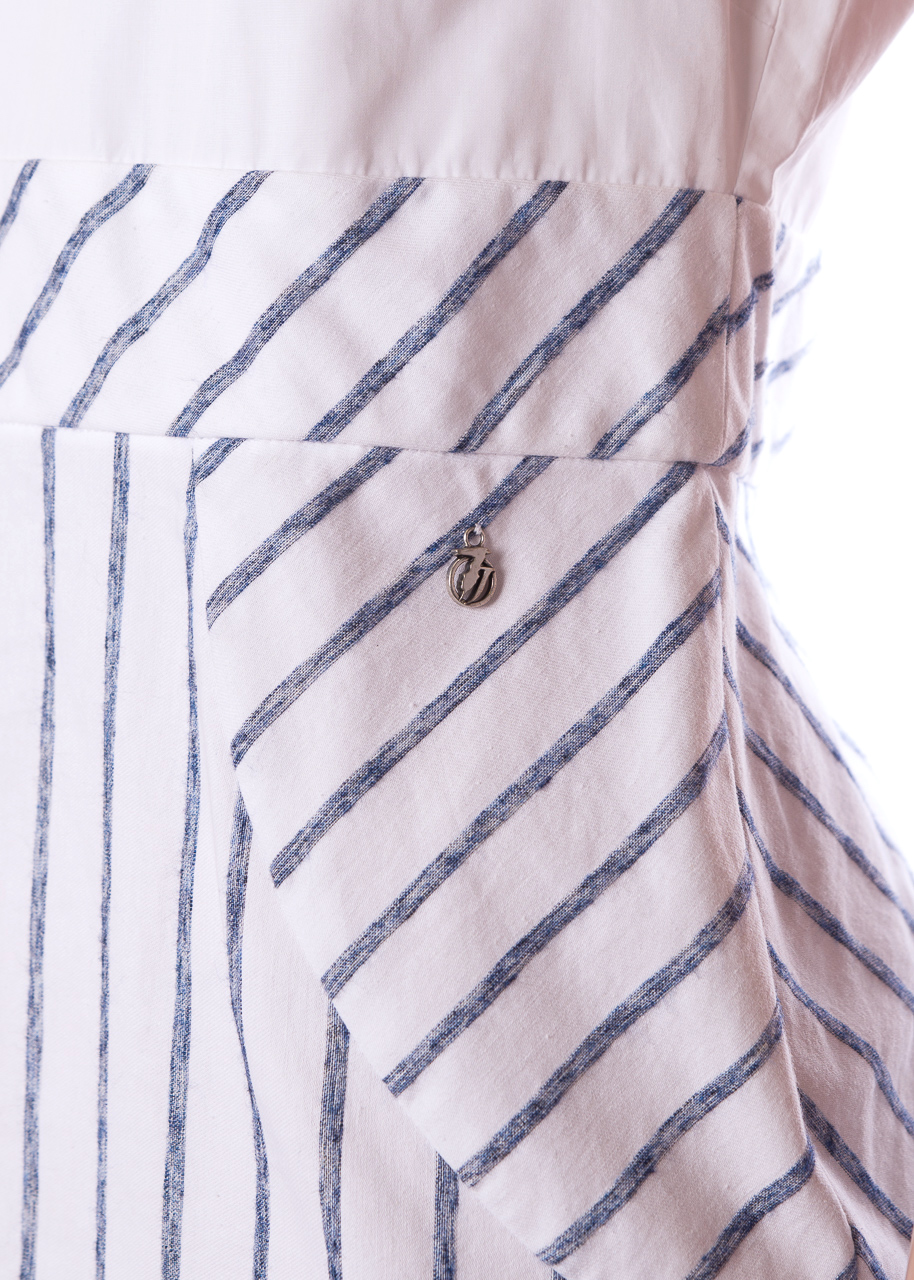 Trussardi Jeans_stripes_dress_4
