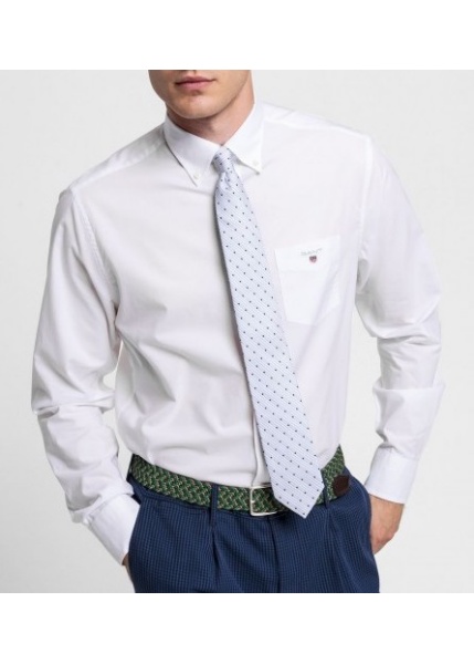 Gant_camisa_branca_regular_fit